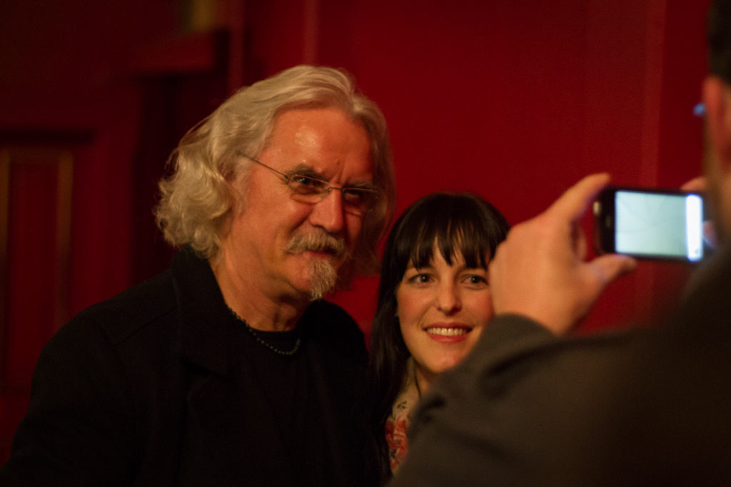 Billy Connolly and fan