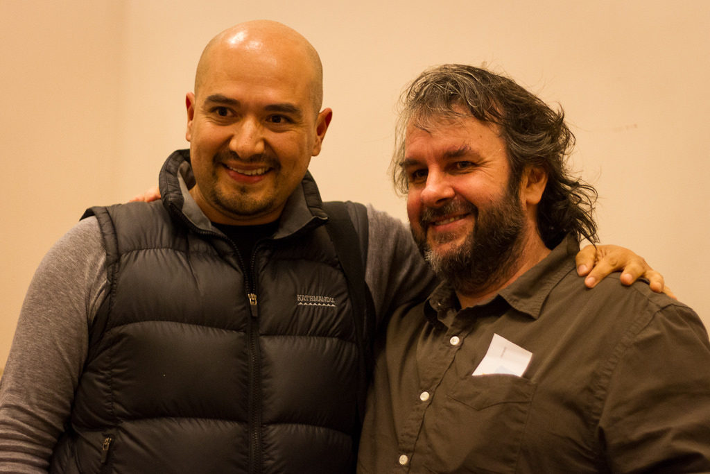 Peter Jackson and fan
