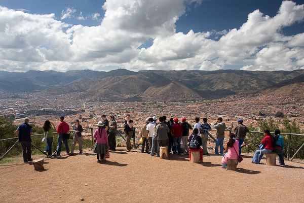 Looking over Cusco