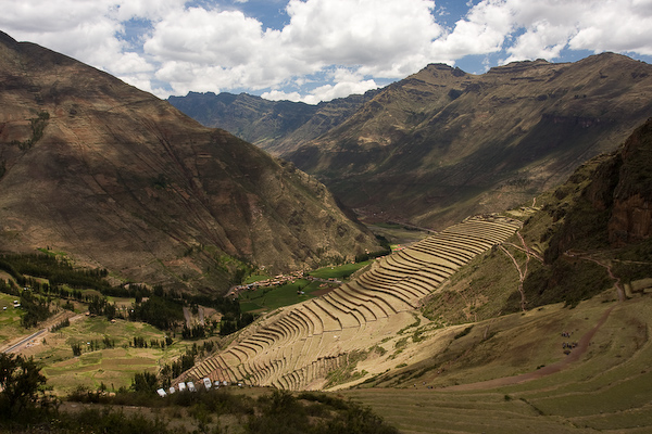 The Inka terraces