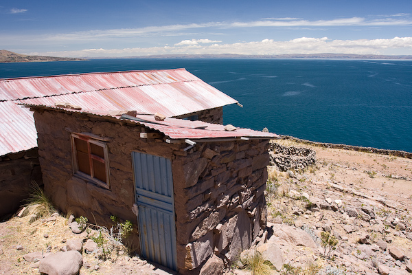 A small house on Taquile Island