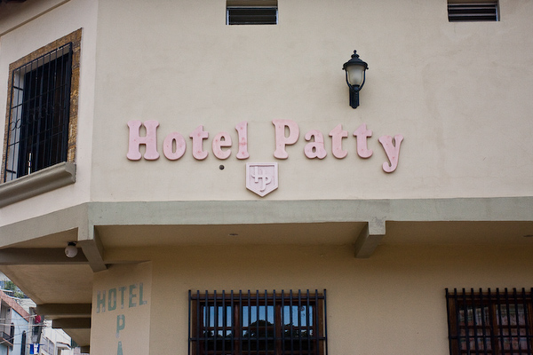 Hotel Patty only serves vegetarian food and is currently being renovated.